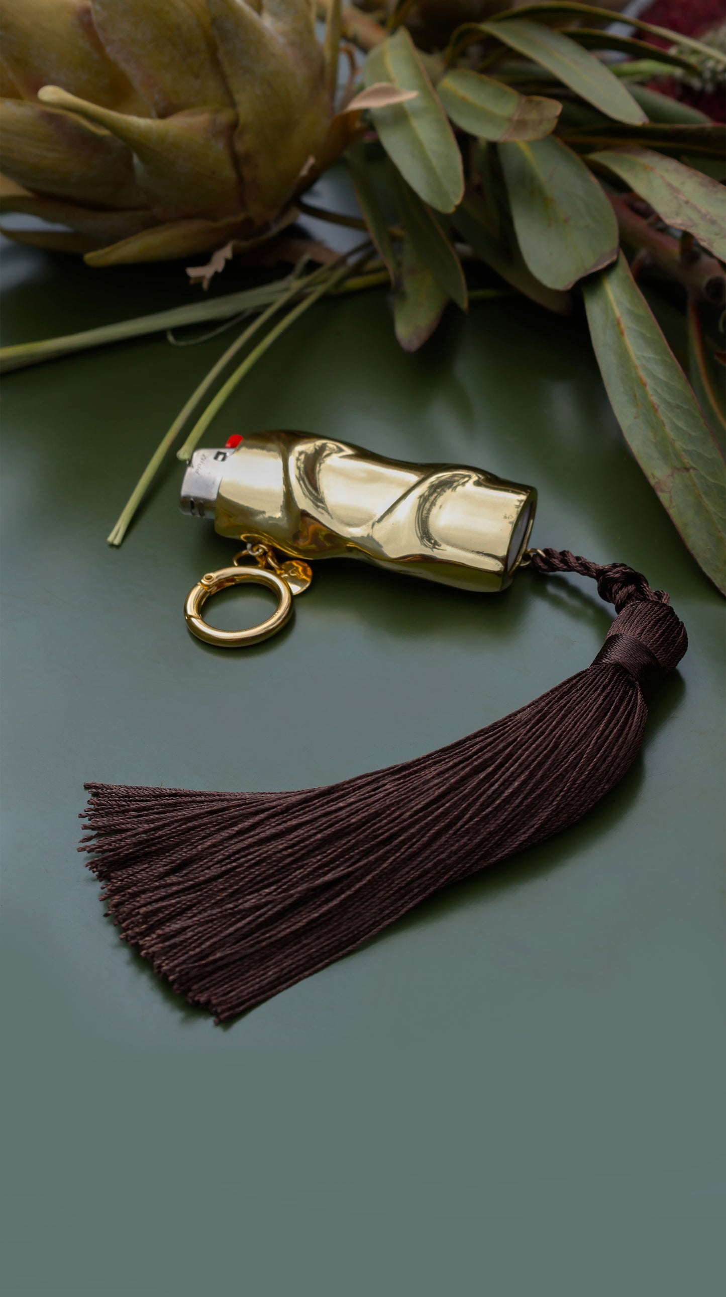 TASSEL LIGHTER HOLDER