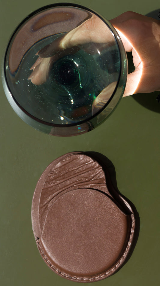 LEATHER COASTER